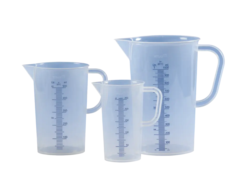 Messbecher 50 bis 5000 ml